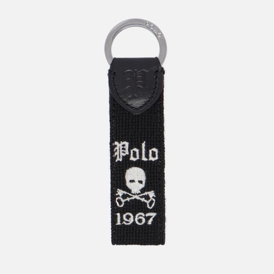 Брелок для ключей Polo Ralph Lauren Skull Polo 1967 Black