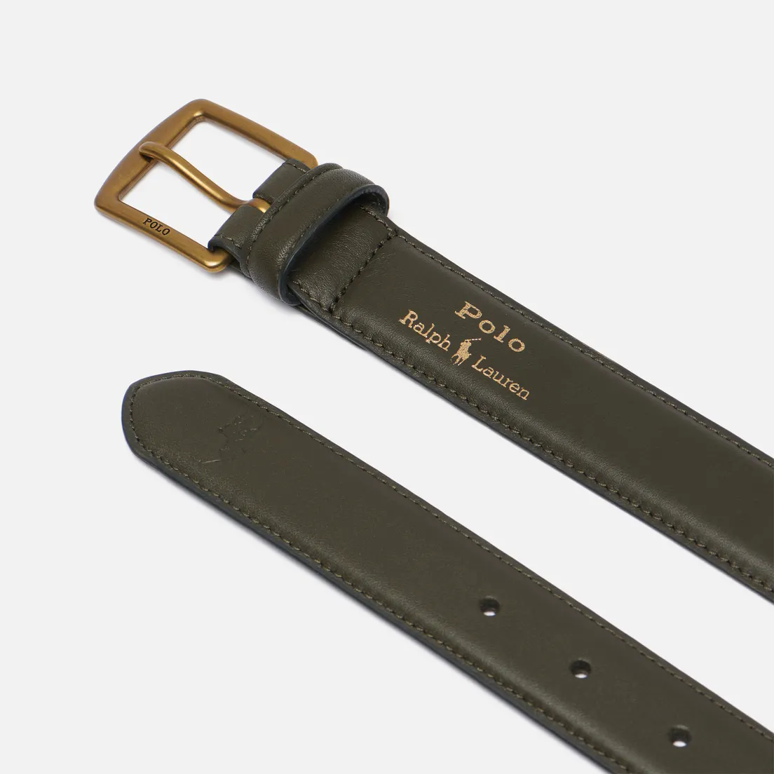 Polo Ralph Lauren Ремень Smooth Leather Embossed Foil Medium
