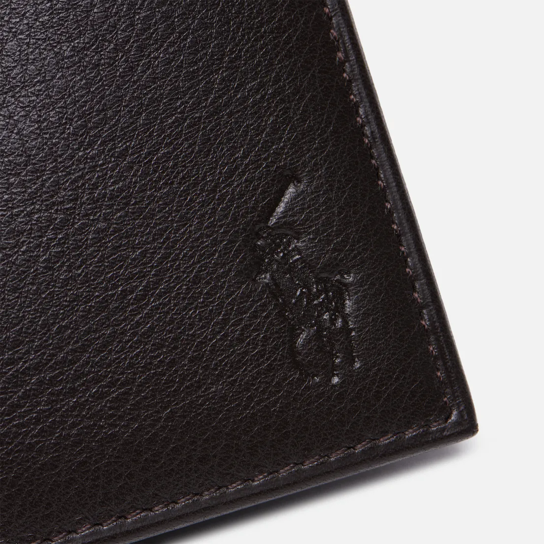 Polo Ralph Lauren Кошелек Pebbled Leather Billfold Coin