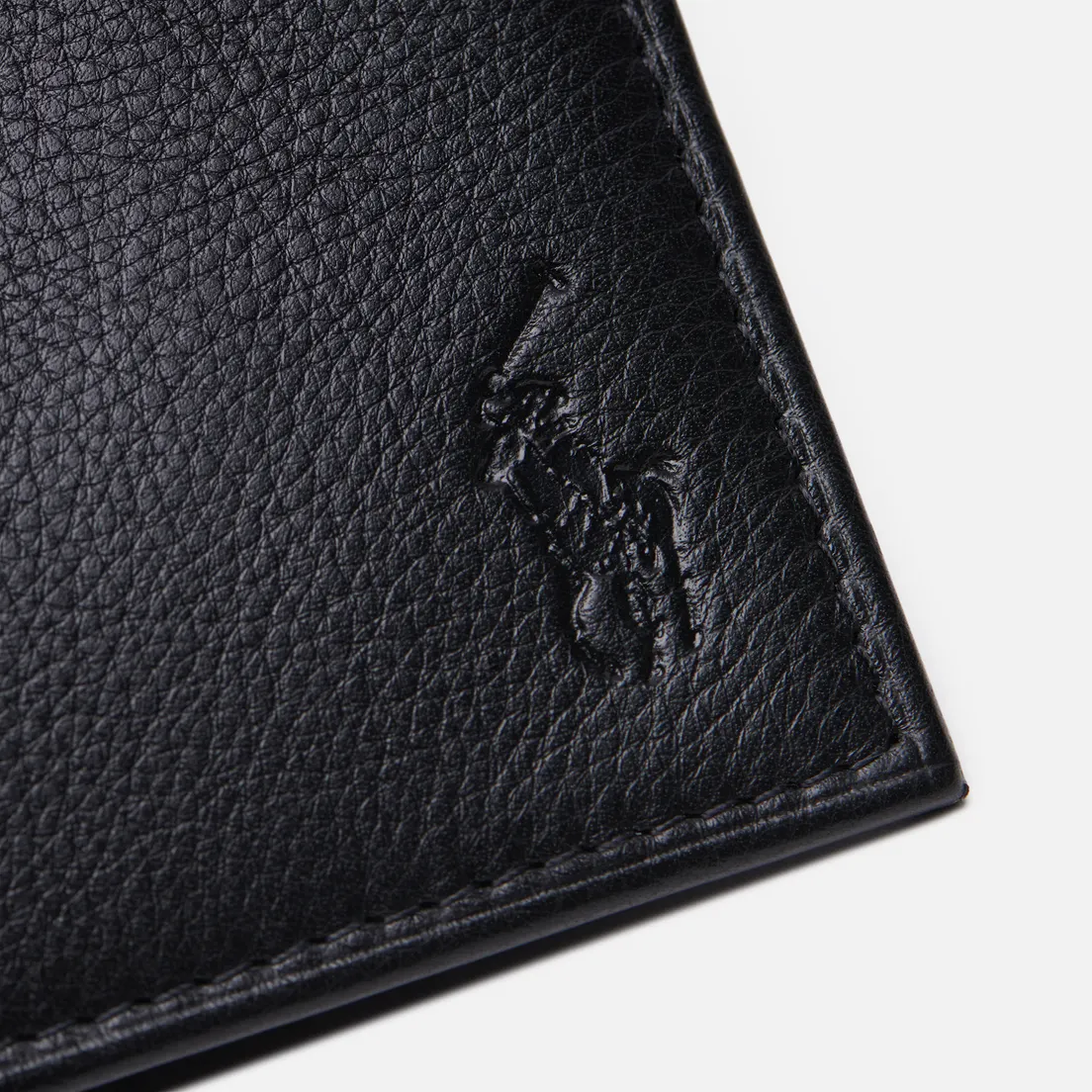 Polo Ralph Lauren Кошелек Pebbled Leather Billfold Coin