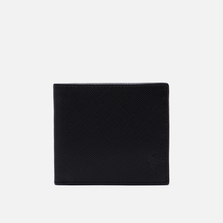 Кошельки  Brandshop Кошелек Polo Ralph Lauren Saffiano Leather Billfold, цвет чёрный
