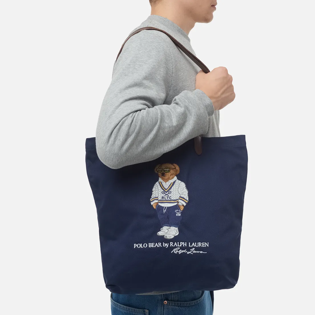 Polo Ralph Lauren Сумка Polo Bear Twill Shopper Tote