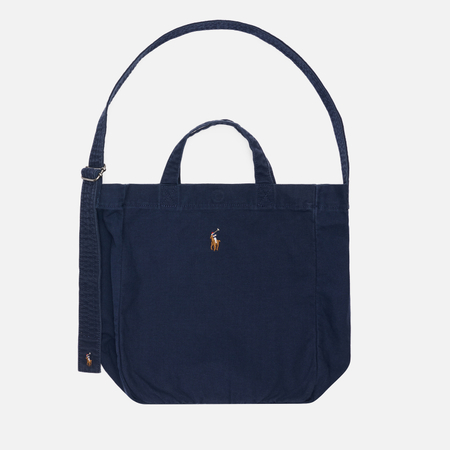 Сумка Polo Ralph Lauren Canvas Tote Large, цвет синий