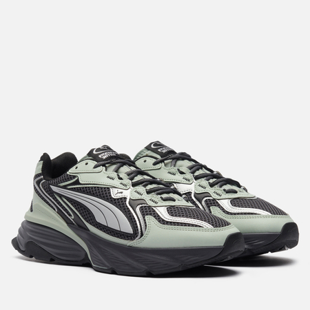 Кроссовки Puma Fade Nitro LS, цвет зелёный, размер 44.5 EU