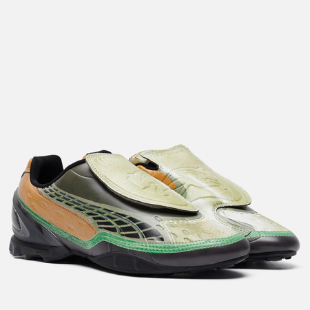 Кроссовки Puma V-S1 Contact MU, цвет оливковый, размер 38 EU