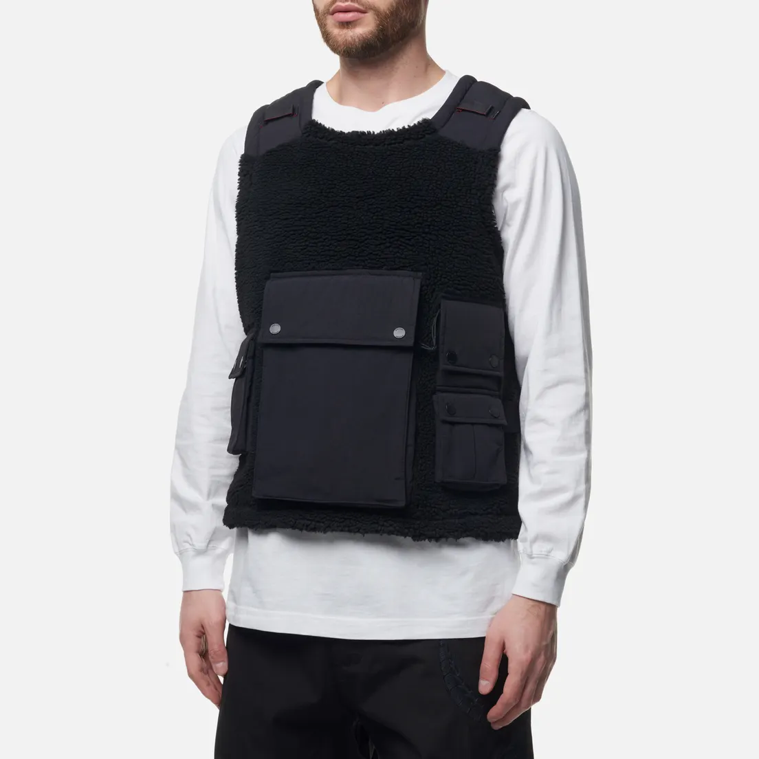 maharishi Мужской жилет Tech Ballistic Sherpa Fleece