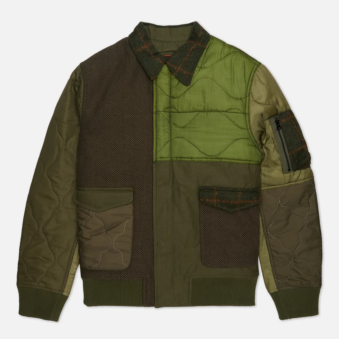 maharishi Мужская куртка бомбер Upcycled A2 Flight