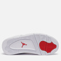 Подростковые кроссовки Jordan Air Jordan 4 Retro GS White/University Red/Metallic Silver фото - 4