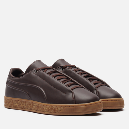 Кроссовки Puma Suede Modern Leather, цвет коричневый, размер 44 EU