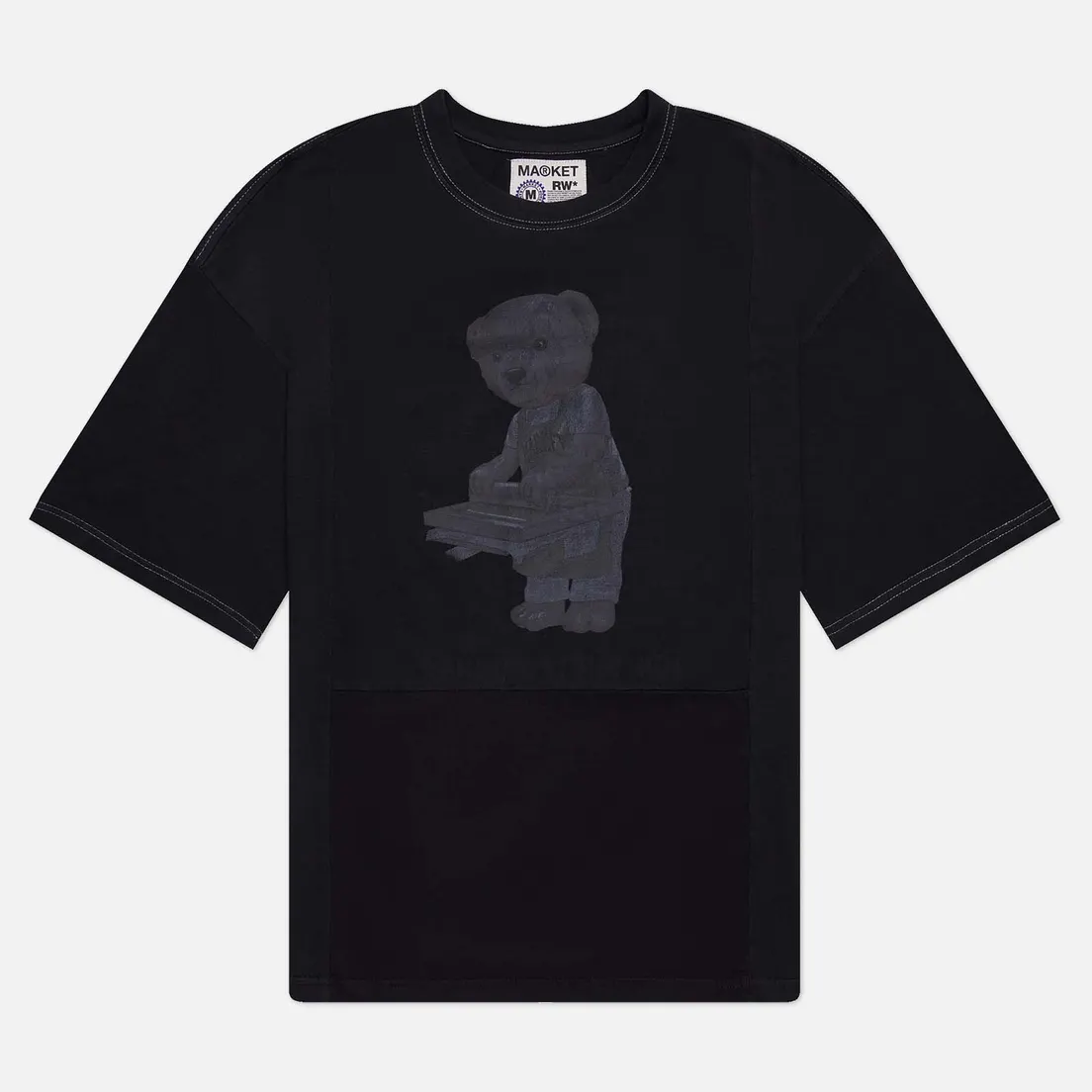 MARKET Мужская футболка Reverse Weave 4 Panel Rework 10