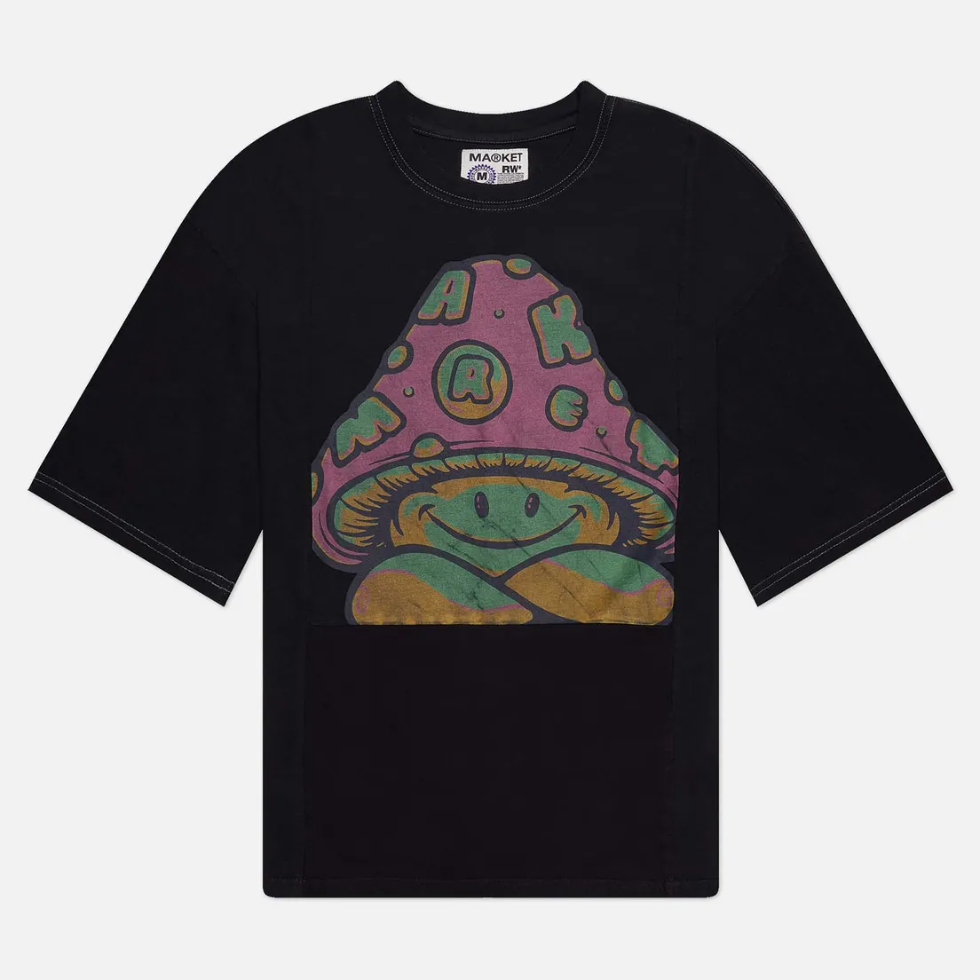 MARKET Мужская футболка Reverse Weave 4 Panel Rework 11