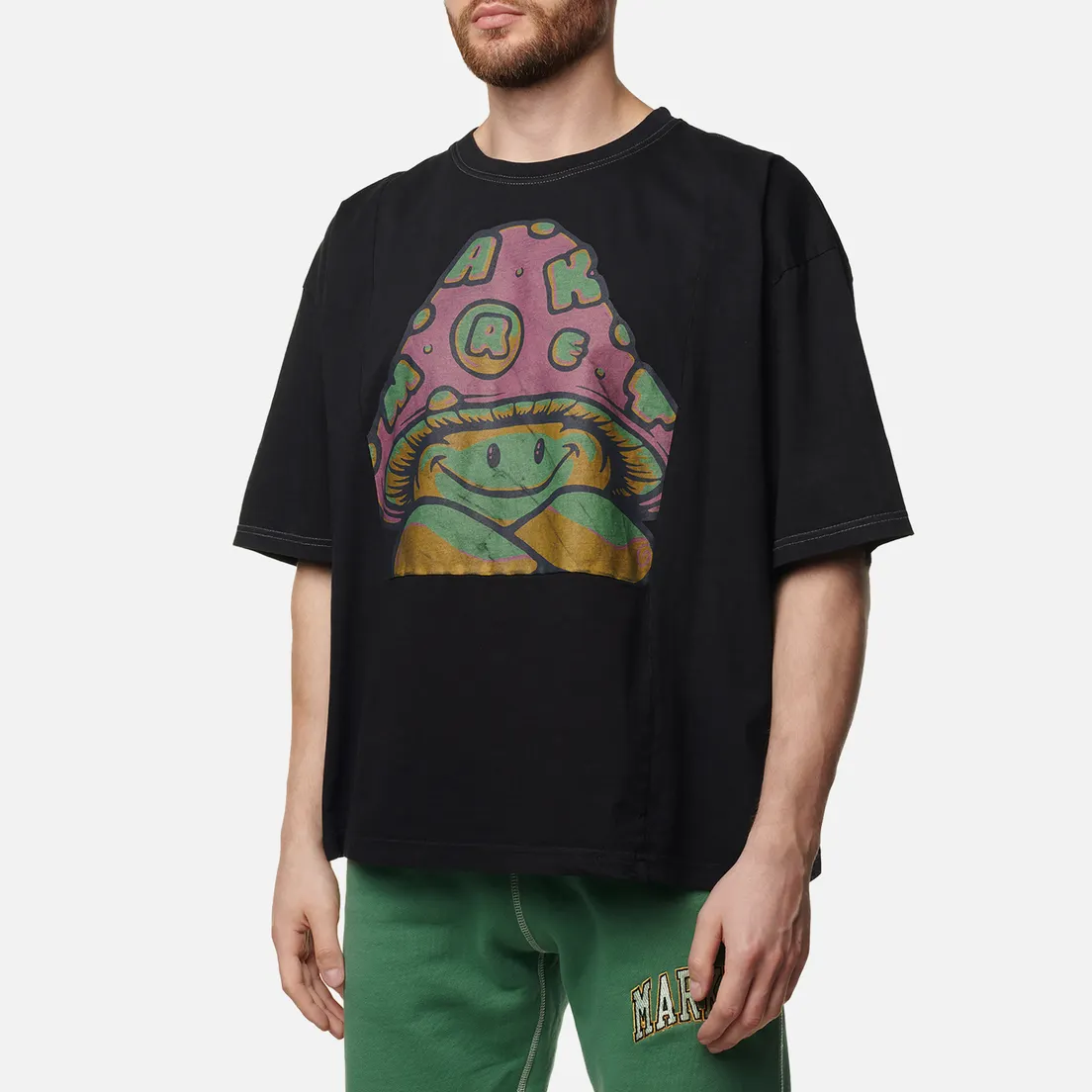 MARKET Мужская футболка Reverse Weave 4 Panel Rework 11