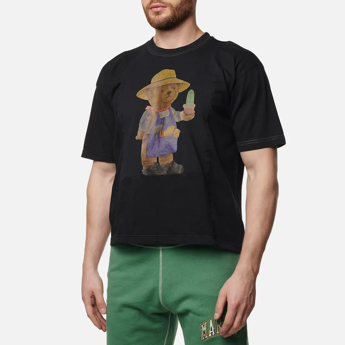 MARKET Мужская футболка Reverse Weave 4 Panel Rework 1