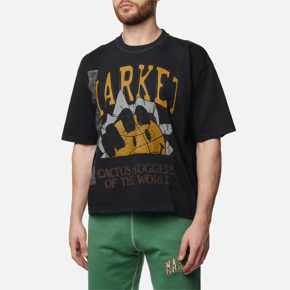 MARKET Мужская футболка Reverse Weave 4 Panel Rework 6