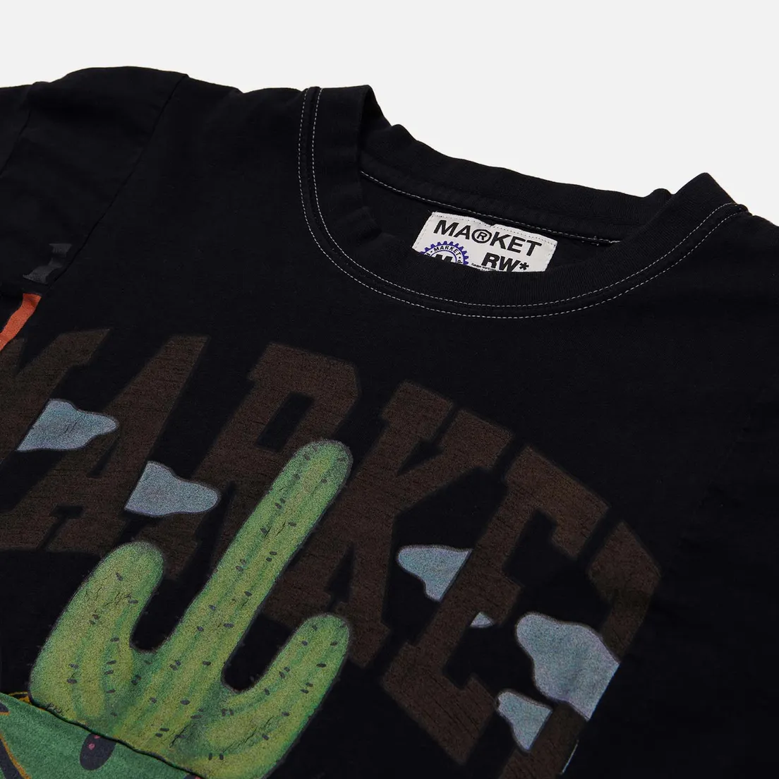 MARKET Мужская футболка Reverse Weave 6 Panel Rework 12
