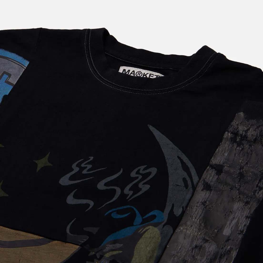 MARKET Мужская футболка Reverse Weave 6 Panel Rework 3