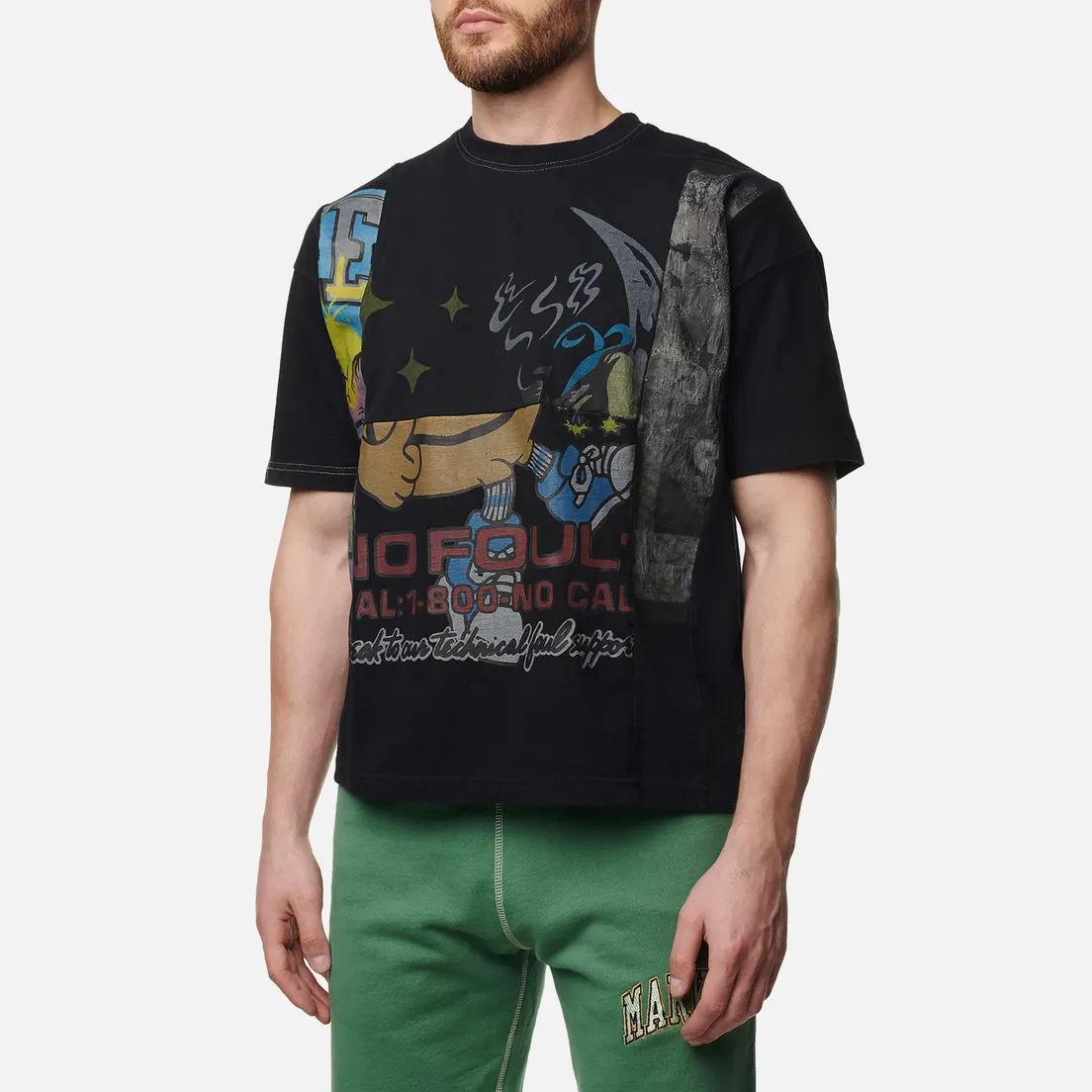 MARKET Мужская футболка Reverse Weave 6 Panel Rework 3