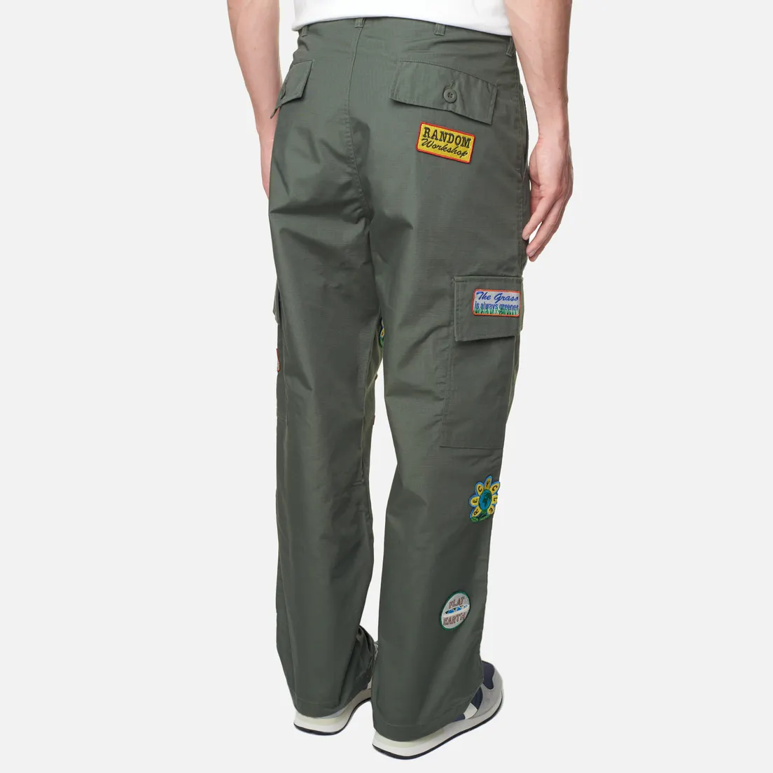 MARKET Мужские брюки Random Workshop Patch Cargo