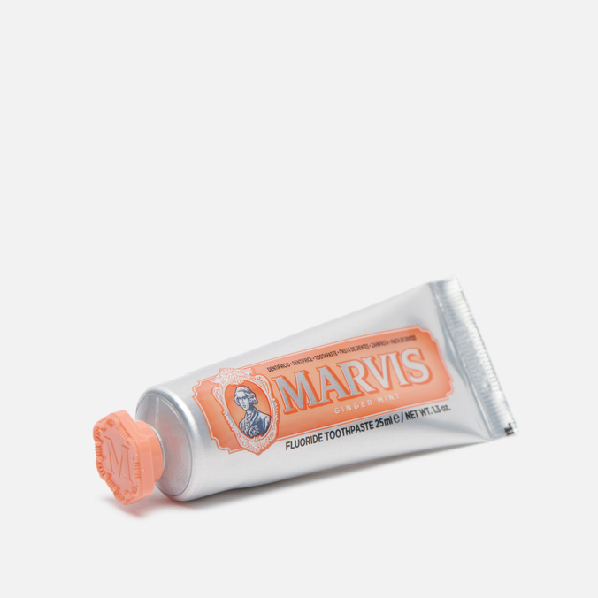 Зубная паста Marvis, цвет оранжевый, размер UNI 411133 Ginger Mint Travel Size - фото 2