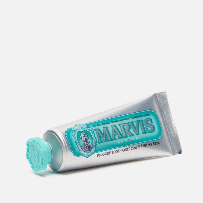 Зубная паста Marvis, цвет голубой, размер UNI 411137 Anise Mint Travel Size - фото 2
