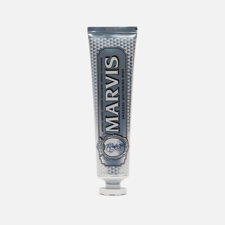 фото Зубная паста marvis smokers whitening mint large, цвет серебряный