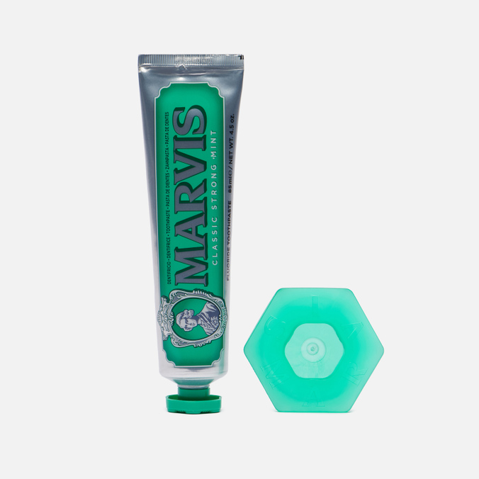Зубная паста Marvis, цвет зелёный, размер UNI 411220 Strong Mint Kit Large - фото 1