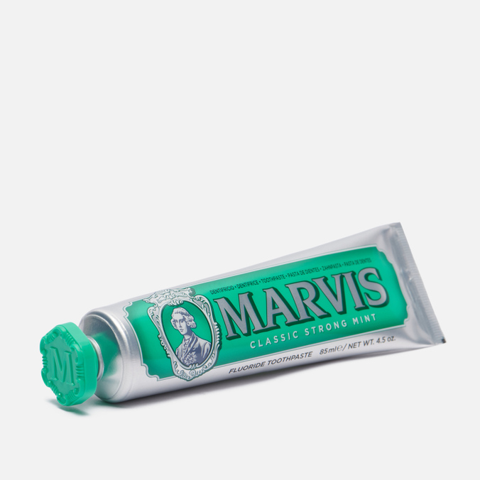 Зубная паста Marvis, цвет зелёный, размер UNI 411220 Strong Mint Kit Large - фото 2