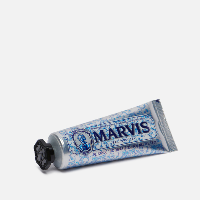 Зубная паста Marvis, цвет синий, размер UNI 411234 Earl Grey Tea Travel Size - фото 2