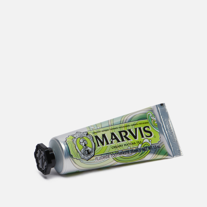Зубная паста Marvis, цвет зелёный, размер UNI 411235 Creamy Matcha Tea Travel Size - фото 2
