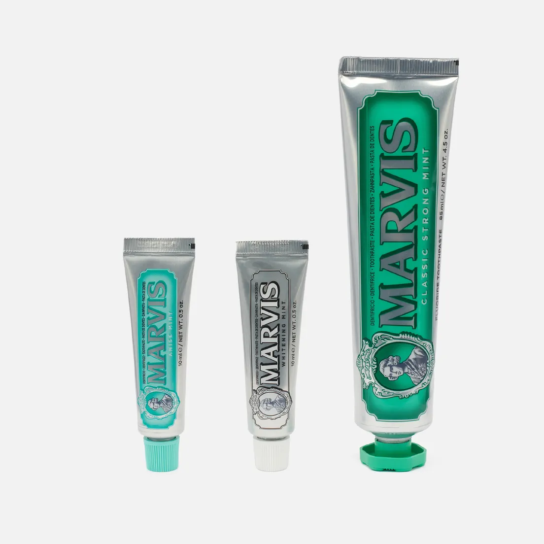 Marvis Набор зубных паст The Mints Gift Set 3-pcs