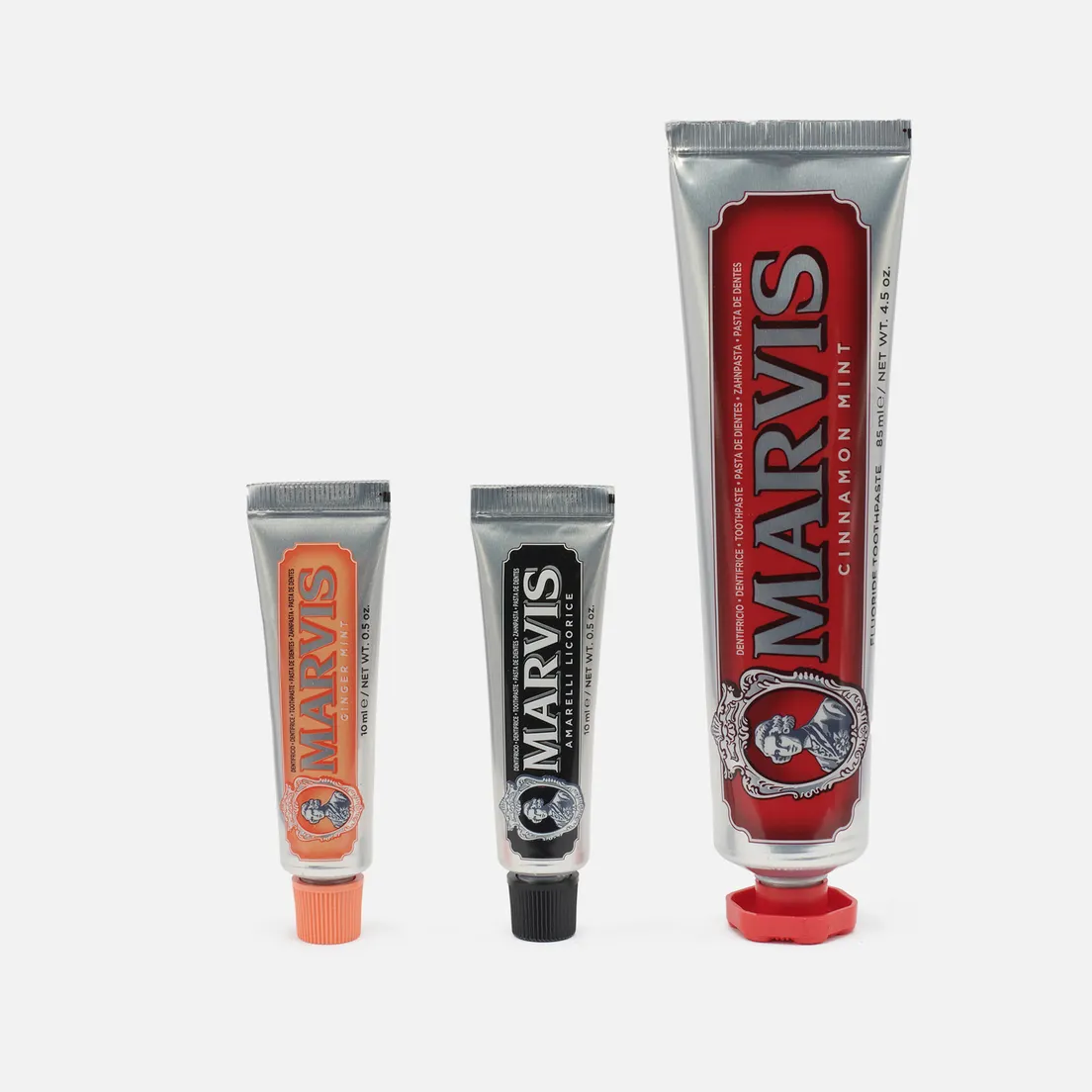 Marvis Набор зубных паст The Spicys Gift Set 3-pcs