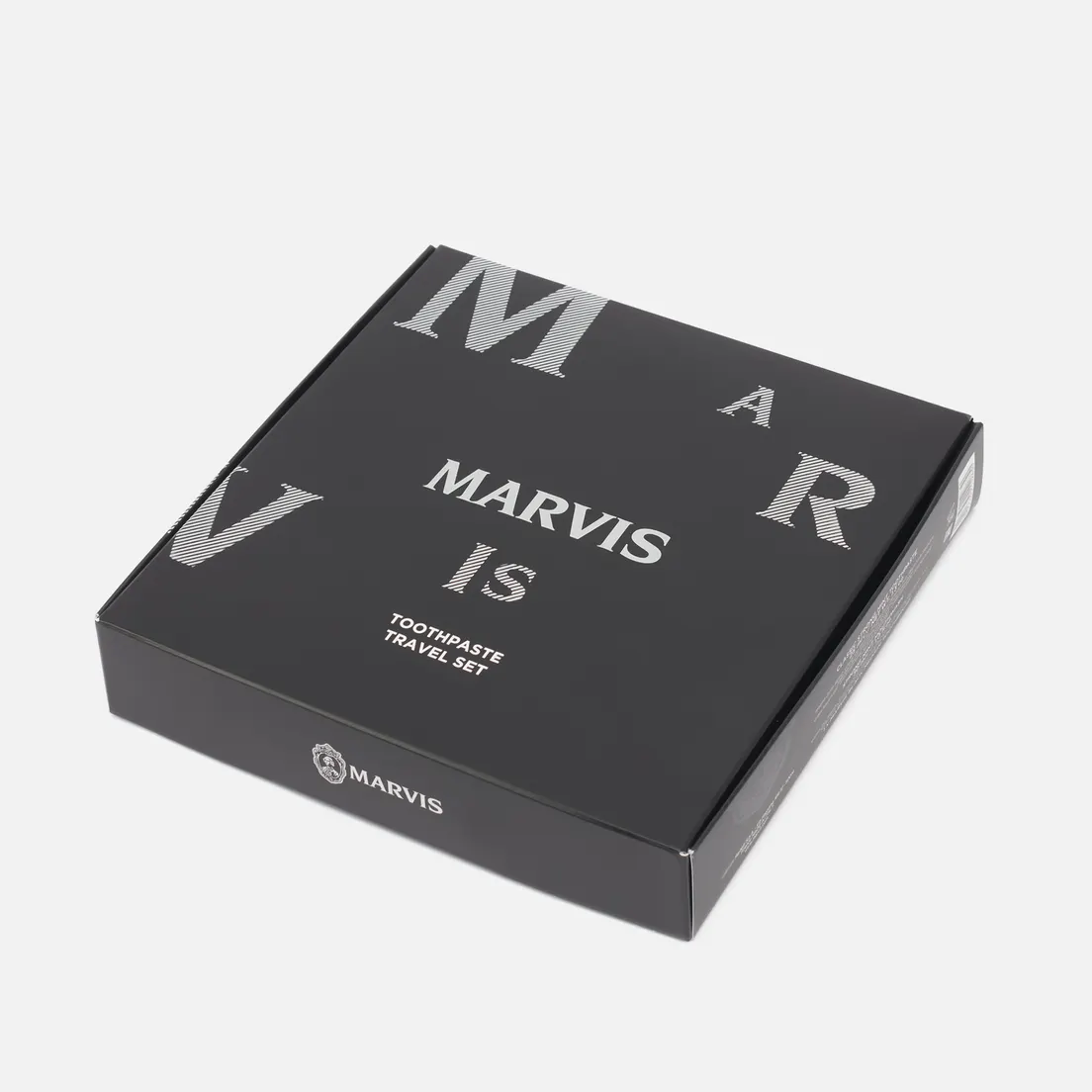 Marvis Дорожный набор Medium Nylon Toothbrush & Classic Strong Mint & Conditioner-Concentrate