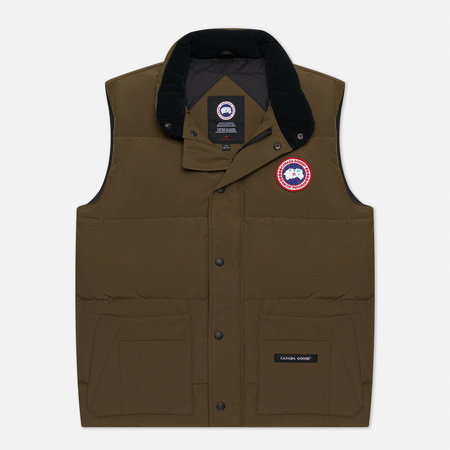 Мужской жилет Canada Goose Freestyle Crew Vest, цвет оливковый, размер S