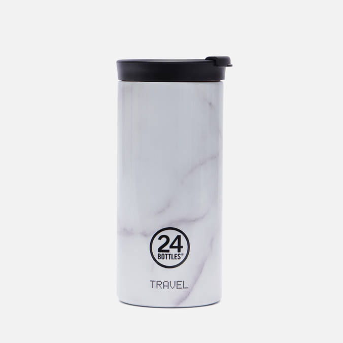 Термокружка 24Bottles Travel Medium Carrara 4690₽