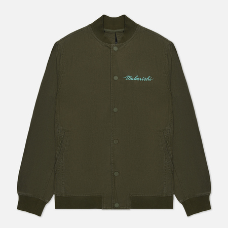 Мужская куртка бомбер maharishi Dragon Embroidered Tour, цвет оливковый, размер XXL