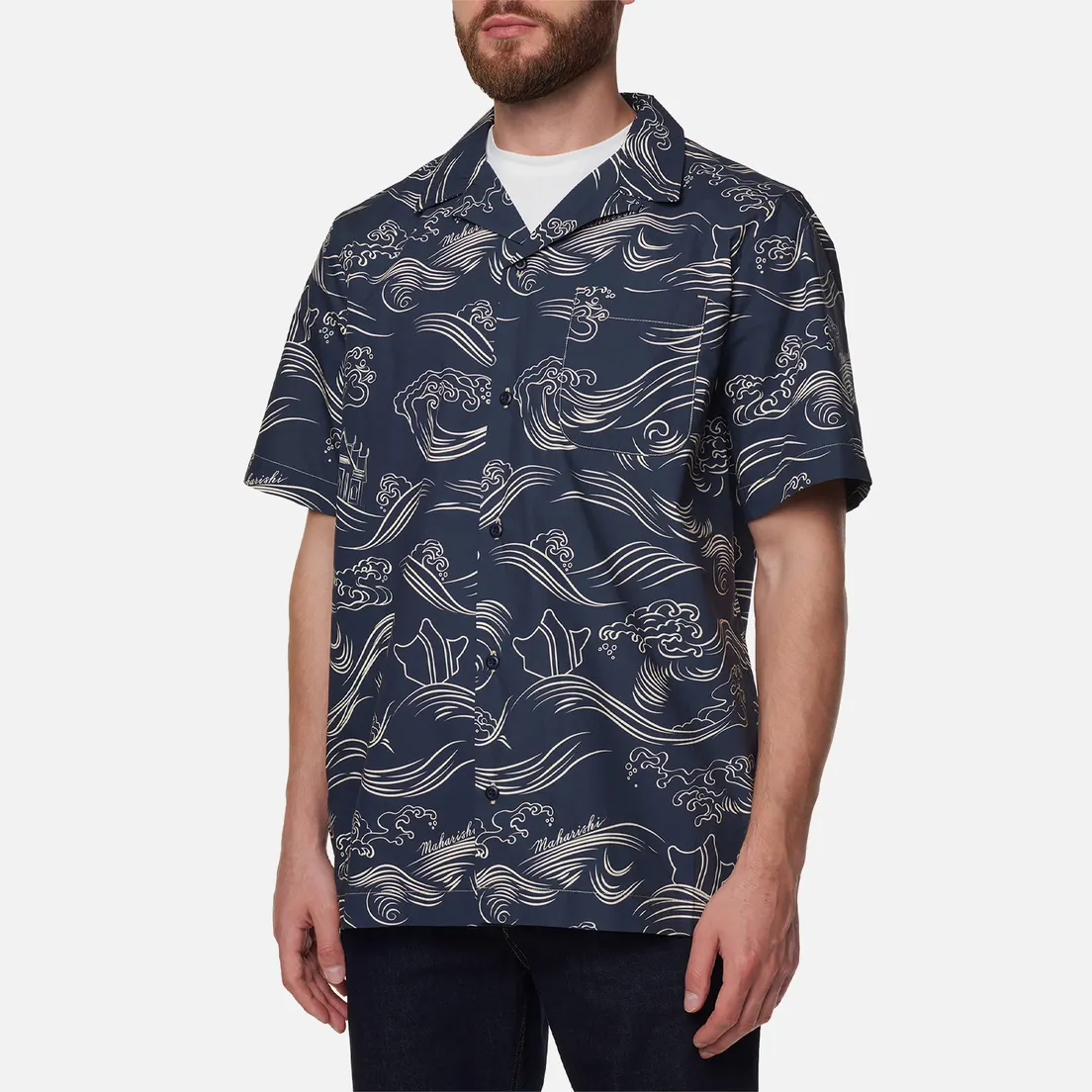 maharishi Мужская рубашка Maha Songkran Summer
