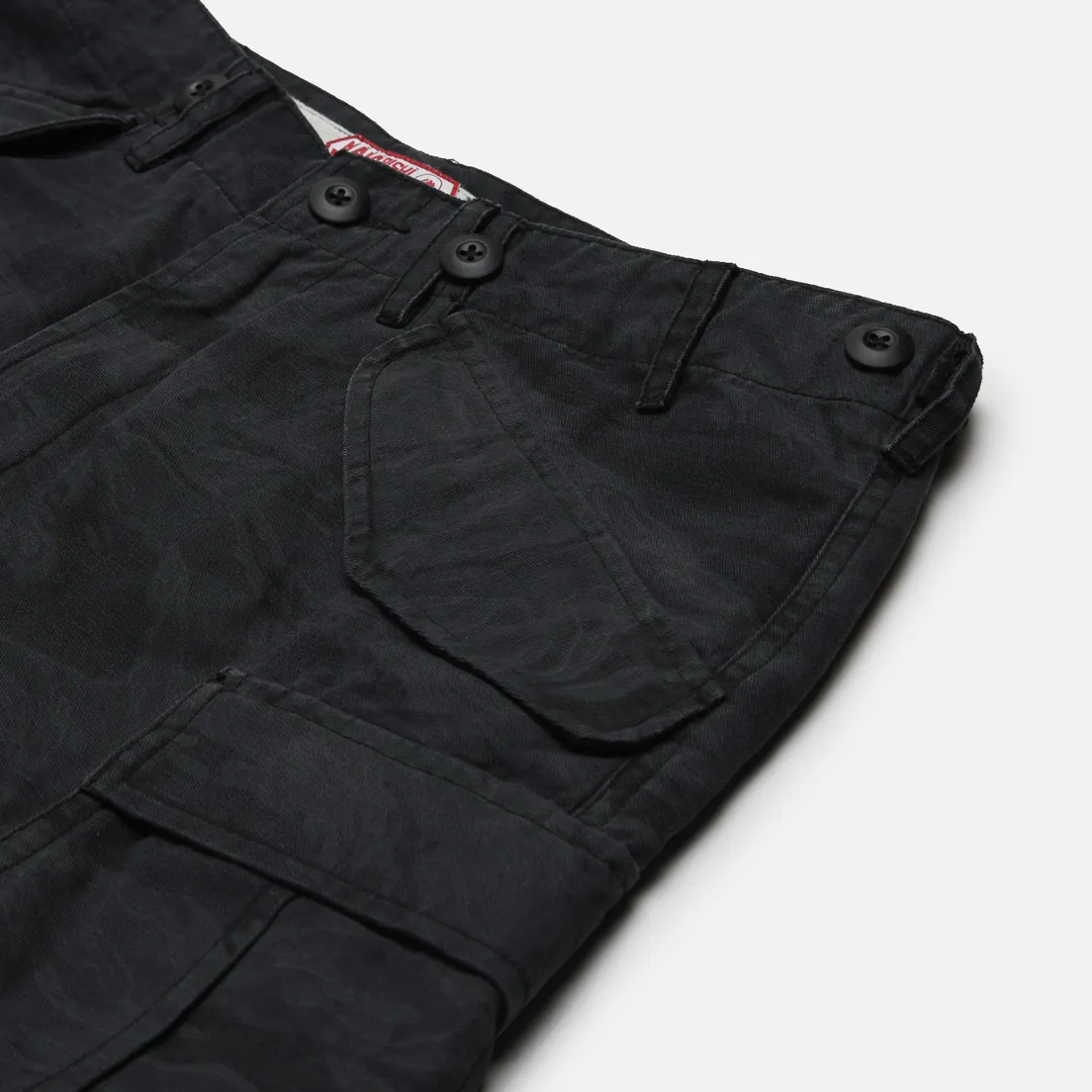 maharishi Мужские шорты Tigerstripe Loose Cargo