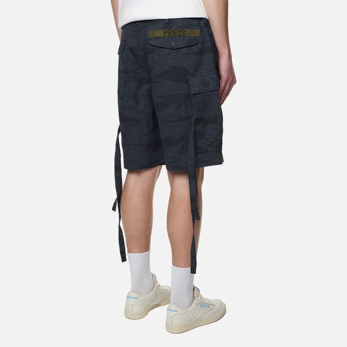maharishi Мужские шорты Tigerstripe Loose Cargo