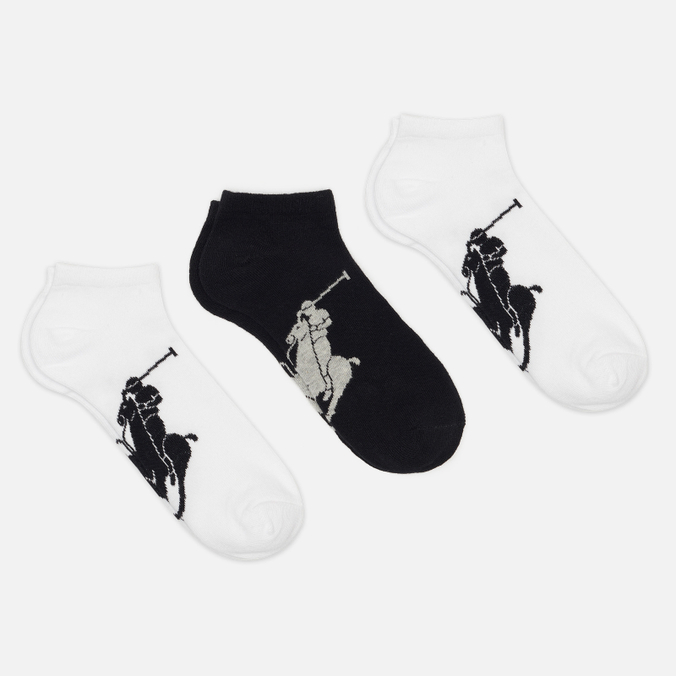 Комплект носков Polo Ralph Lauren Big Pony Low 3-Pack