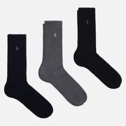 Polo Ralph Lauren Комплект носков 3-Pack Crew Long Sports