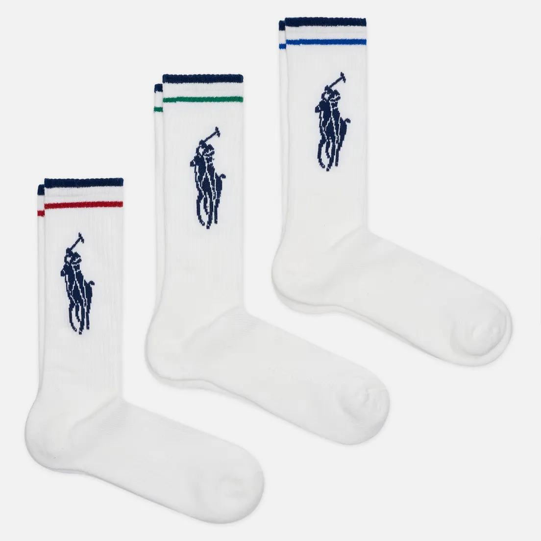 Polo Ralph Lauren Комплект носков Big Polo Pony Tech Crew 3-Pack