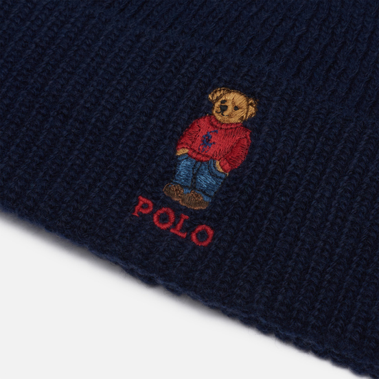Шапка Polo Ralph Lauren Polo Bear Acrylic/Nylon/Wool Hunter Navy
