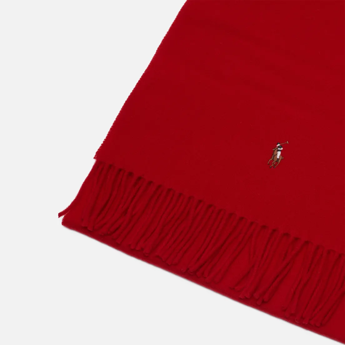 Polo Ralph Lauren Шарф Fringed Virgin Wool
