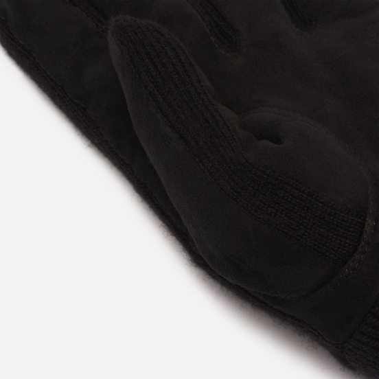 Перчатки Polo Ralph Lauren Suede/Merino Sandwich Black