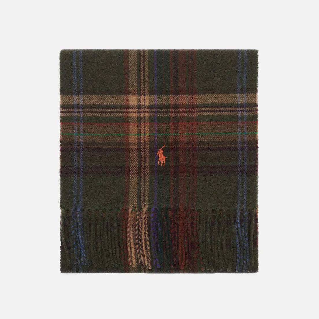 Polo Ralph Lauren Шарф Greenwich Plaid Recycled Wool Infinity