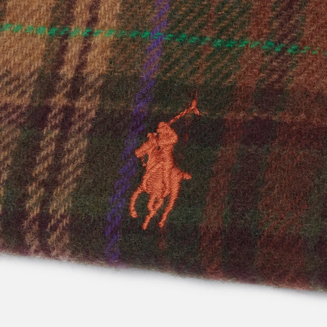 Polo Ralph Lauren Шарф Greenwich Plaid Recycled Wool Infinity