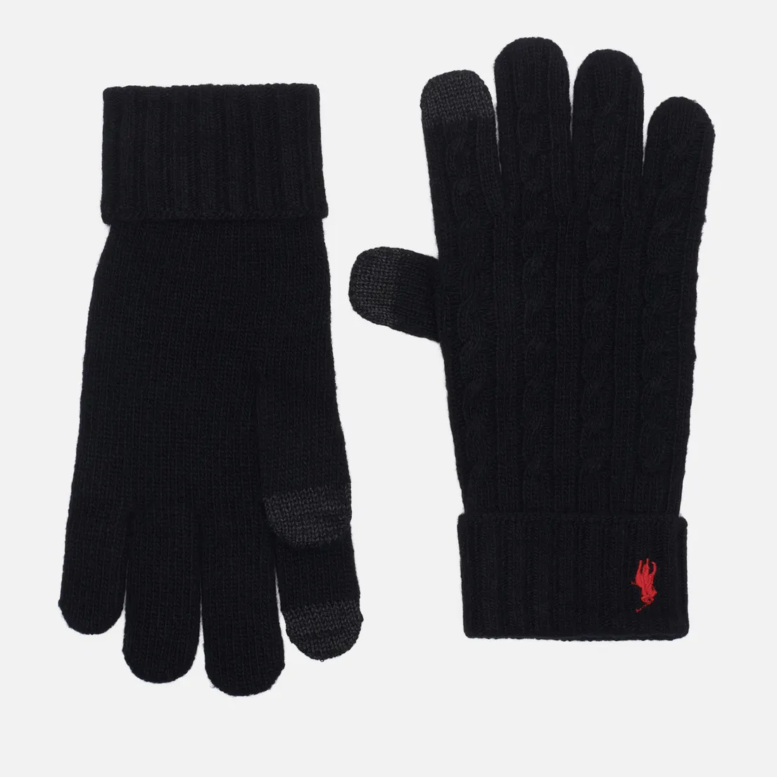 Polo Ralph Lauren Перчатки Classic Cable Wool/Nylon
