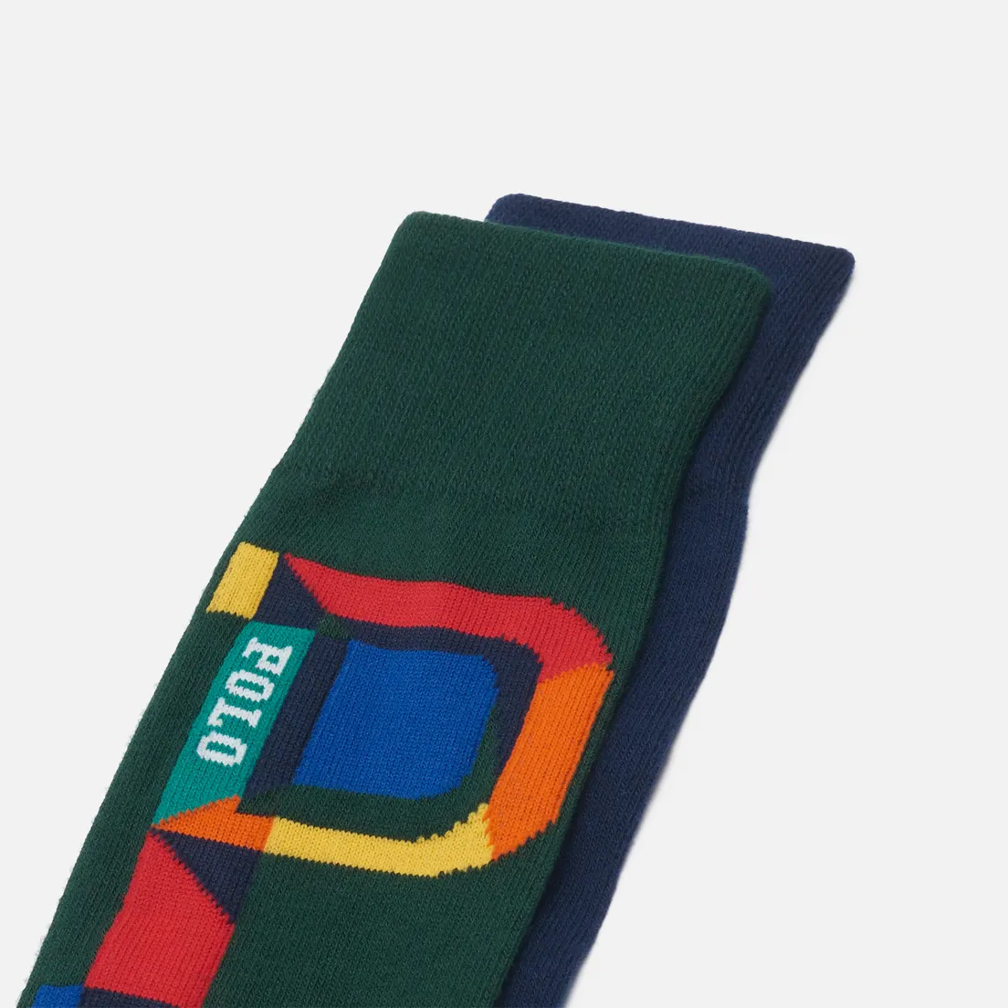 Polo Ralph Lauren Комплект носков Graphic Spectra & Embroidered Pony 2-Pack