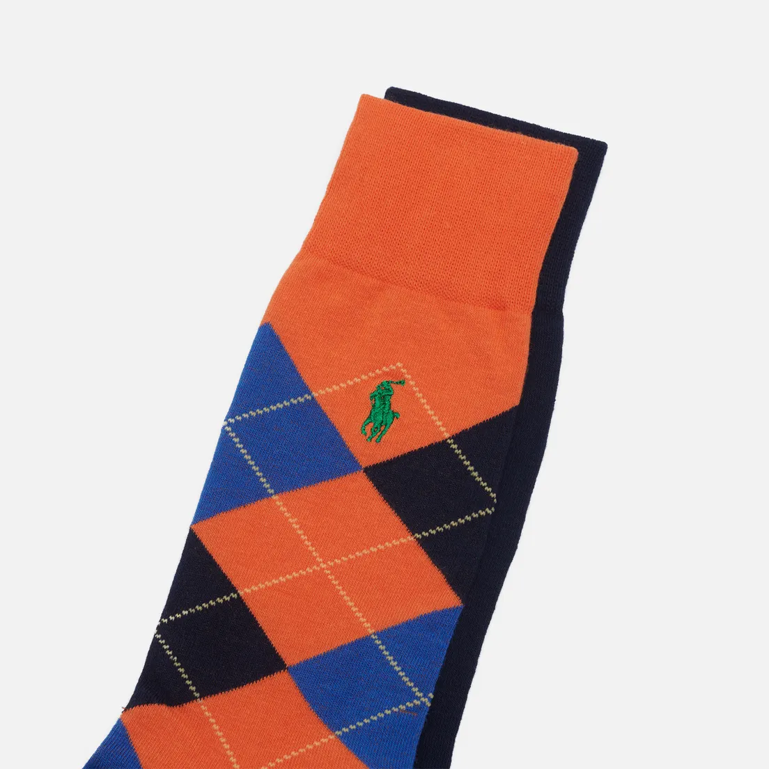 Polo Ralph Lauren Комплект носков Lightweight Argyle Crew 2-Pack