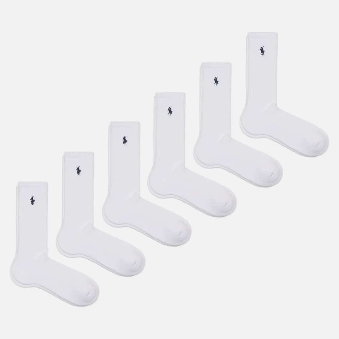 Polo Ralph Lauren Комплект носков Half Cushioned Crew 6-Pack